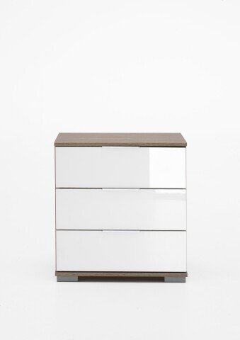 Nachtkommode >Easy Plus< (BxHxT: 52x58x38 cm) in Eiche-Sägerau