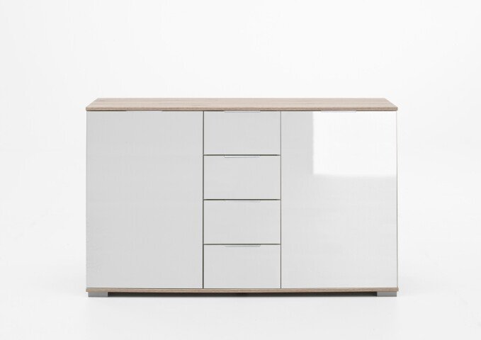 Kombikommode >Easy Plus< (BxHxT: 130x83x41 cm) in Eiche-Sägerau