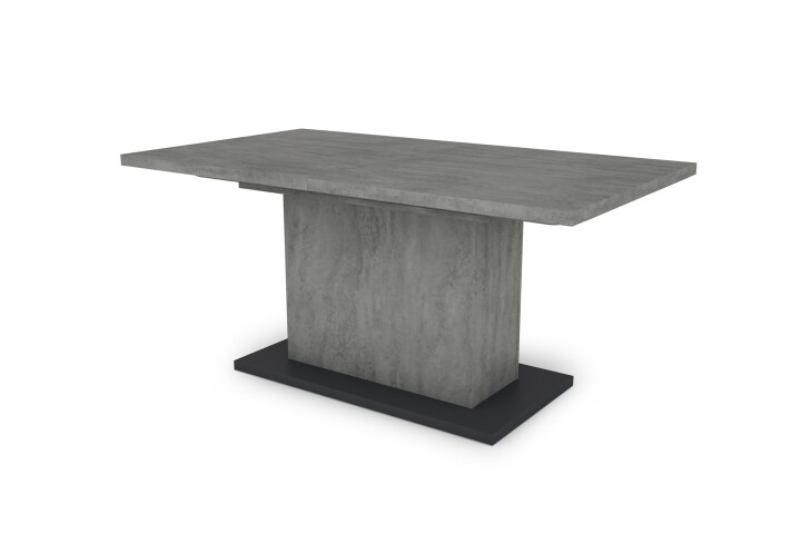 Esstisch >ATHEN< (BxHxT: 160x75x90 cm) in grau - 160x75x90cm (BxHxT)
