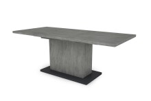 Esstisch >ATHEN< (BxHxT: 160x75x90 cm) in grau - 160x75x90cm (BxHxT)