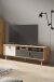 TV-Board >BILL< (BxHxT: 150x50x37 cm) in Eiche/Artisan - 150x50x37cm (BxHxT)