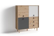 Highboard >BILL< (BxHxT: 120x135x37 cm) in...