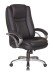 Chefsessel >BRUNO-XXL< (BxT: 71,5x70,5 cm) in schwarz - 71,5x70,5cm (BxT)