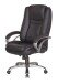 Chefsessel >BRUNO-XXL< (BxT: 71,5x70,5 cm) in schwarz - 71,5x70,5cm (BxT)
