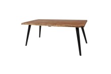 Couchtisch >CADDY< (BxHxT: 110x45x60 cm) in braun -...