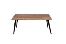 Couchtisch >CADDY< (BxHxT: 110x45x60 cm) in braun - 110x45x60 (BxHxT)
