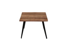 Couchtisch >CADDY< (BxHxT: 60x45x60 cm) in braun - 60x45x60 (BxHxT)