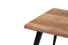 Couchtisch >CADDY< (BxHxT: 60x45x60 cm) in braun - 60x45x60 (BxHxT)