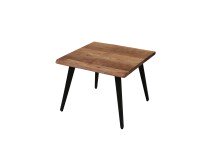 Couchtisch >CADDY< (BxHxT: 60x45x60 cm) in braun - 60x45x60 (BxHxT)