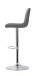 Bistrostuhl >CASINO< (2er-Set) in grau aus Webstoff - 41x52,5cm (BxT)