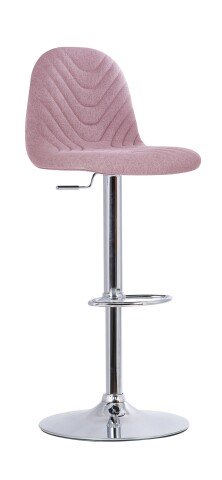 Bistrostuhl >CASINO< (2er-Set) in rosa aus Webstoff - 41x52,5cm (BxT)