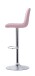 Bistrostuhl >CASINO< (2er-Set) in rosa aus Webstoff - 41x52,5cm (BxT)