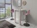 Bistrostuhl >CASINO< (2er-Set) in rosa aus Webstoff - 41x52,5cm (BxT)