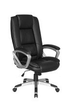 Chefsessel >DEREK-XXL< (BxT: 63x71 cm) in schwarz -...