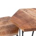 Satztisch >ELEA< (BxHxT: 45x55x40 cm) in braun - 45x55x40 (BxHxT)