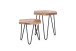 Satztisch >ELEA< (BxHxT: 45x55x40 cm) in braun - 45x55x40 (BxHxT)