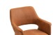 Stuhl >ESTELLE< (2er-Set) in braun aus Microfaser - 57x84x61cm (BxHxT)