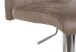 Bistrostuhl >FIRE< (2er-Set) in braun aus Microfaser - 40x48cm (BxT)