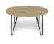 Couchtisch >FLAIR< (BxHxT: 80x40x80 cm) in Eiche/Artisan - 80x40x80cm (BxHxT)