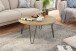 Couchtisch >FLAIR< (BxHxT: 80x40x80 cm) in Eiche/Artisan - 80x40x80cm (BxHxT)