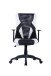 Chefsessel >FLASH< (BxT: 56,5x60,5 cm) in schwarz/weiß - 56,5x60,5 (BxT)