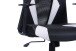 Chefsessel >FLASH< (BxT: 56,5x60,5 cm) in schwarz/weiß - 56,5x60,5 (BxT)