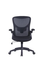 Chefsessel >FLEX< (BxT: 62x58,5 cm) in schwarz - 62x58,5 (BxT)