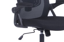 Chefsessel >FLEX< (BxT: 62x58,5 cm) in schwarz - 62x58,5 (BxT)