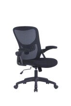 Chefsessel >FLEX< (BxT: 62x58,5 cm) in schwarz - 62x58,5 (BxT)