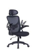 Chefsessel >FLEX< (BxT: 62x66 cm) in schwarz - 62x66 (BxT)