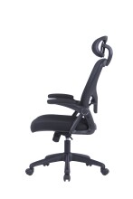 Chefsessel >FLEX< (BxT: 62x66 cm) in schwarz - 62x66 (BxT)