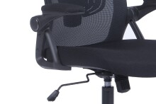 Chefsessel >FLEX< (BxT: 62x66 cm) in schwarz - 62x66 (BxT)