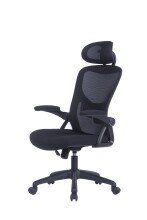 Chefsessel >FLEX< (BxT: 62x66 cm) in schwarz -...