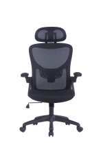 Chefsessel >FLEX< (BxT: 62x66 cm) in schwarz - 62x66 (BxT)