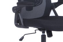 Chefsessel >FLEX< (BxT: 62x66 cm) in schwarz - 62x66 (BxT)
