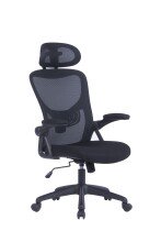 Chefsessel >FLEX< (BxT: 62x66 cm) in schwarz -...
