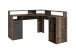 Schreibtisch >FOX< (BxHxT: 139x90,8x139 cm) in Old Style - 139x90,8x139 (BxHxT)