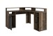 Schreibtisch >FOX< (BxHxT: 139x90,8x139 cm) in Old Style - 139x90,8x139 (BxHxT)