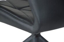 Stuhl >IMKE< (2er-Set) in schwarz - 52x90,5x62cm (BxHxT)