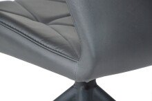 Stuhl >IMKE< (2er-Set) in grau - 52x90,5x62cm (BxHxT)