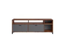 TV-Board >JACKSON< (BxHxT: 160x54x40 cm) in Old Style - 160x54x40cm (BxHxT)
