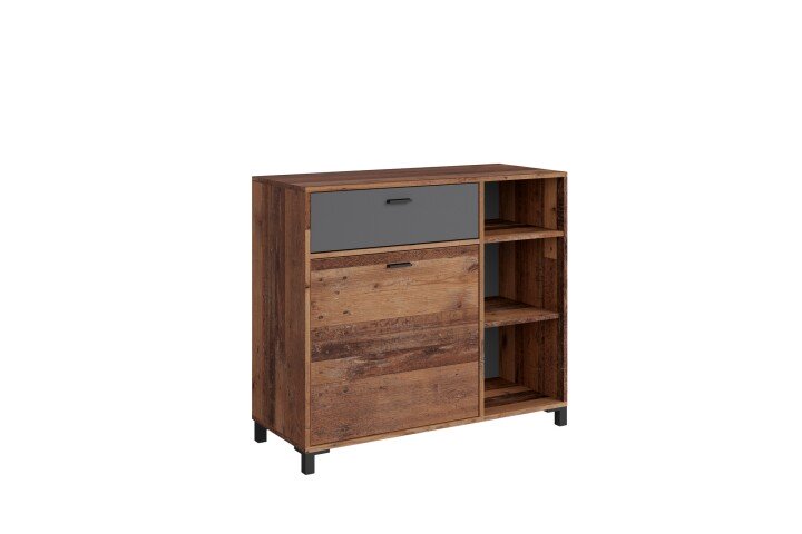 Sideboard >JACKSON< (BxHxT: 98x85x40 cm) in Old Style - 98x85x40cm (BxHxT)