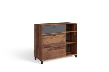 Sideboard >JACKSON< (BxHxT: 98x85x40 cm) in Old Style - 98x85x40cm (BxHxT)