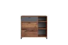 Sideboard >JACKSON< (BxHxT: 98x85x40 cm) in Old Style - 98x85x40cm (BxHxT)