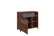 Sideboard >JACKSON< (BxHxT: 98x85x40 cm) in Old Style - 98x85x40cm (BxHxT)