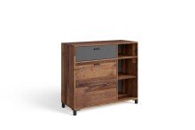 Sideboard >JACKSON< (BxHxT: 98x85x40 cm) in Old Style - 98x85x40cm (BxHxT)