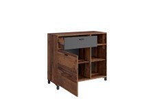 Sideboard >JACKSON< (BxHxT: 98x85x40 cm) in Old Style - 98x85x40cm (BxHxT)