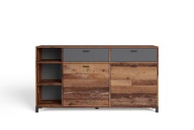 Sideboard >JACKSON< (BxHxT: 160x85x40 cm) in Old Style - 160x85x40cm (BxHxT)