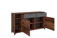 Sideboard >JACKSON< (BxHxT: 160x85x40 cm) in Old Style - 160x85x40cm (BxHxT)