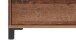 Highboard >JACKSON< (BxHxT: 126x143x40 cm) in Old Style - 126x143x40cm (BxHxT)